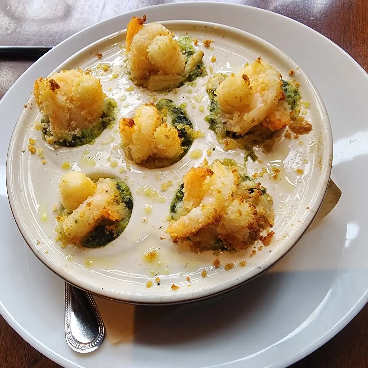 Lump Crab and Shrimp-Stuffed Mushrooms