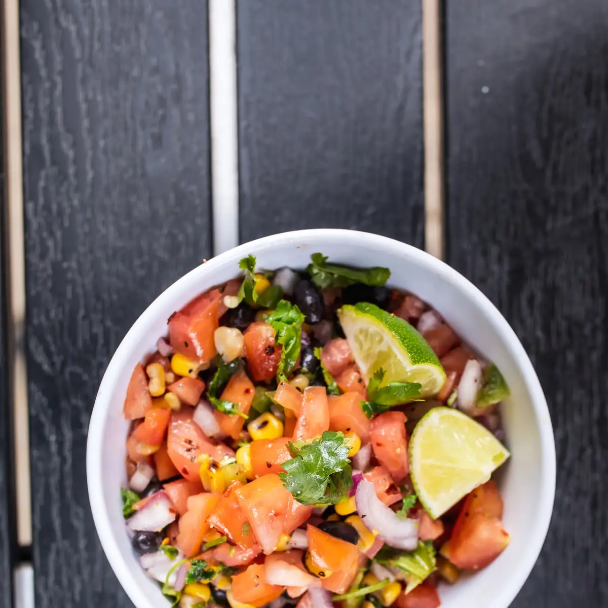 Avocado & Black Bean Salsa Ginger Chicken or Tofu