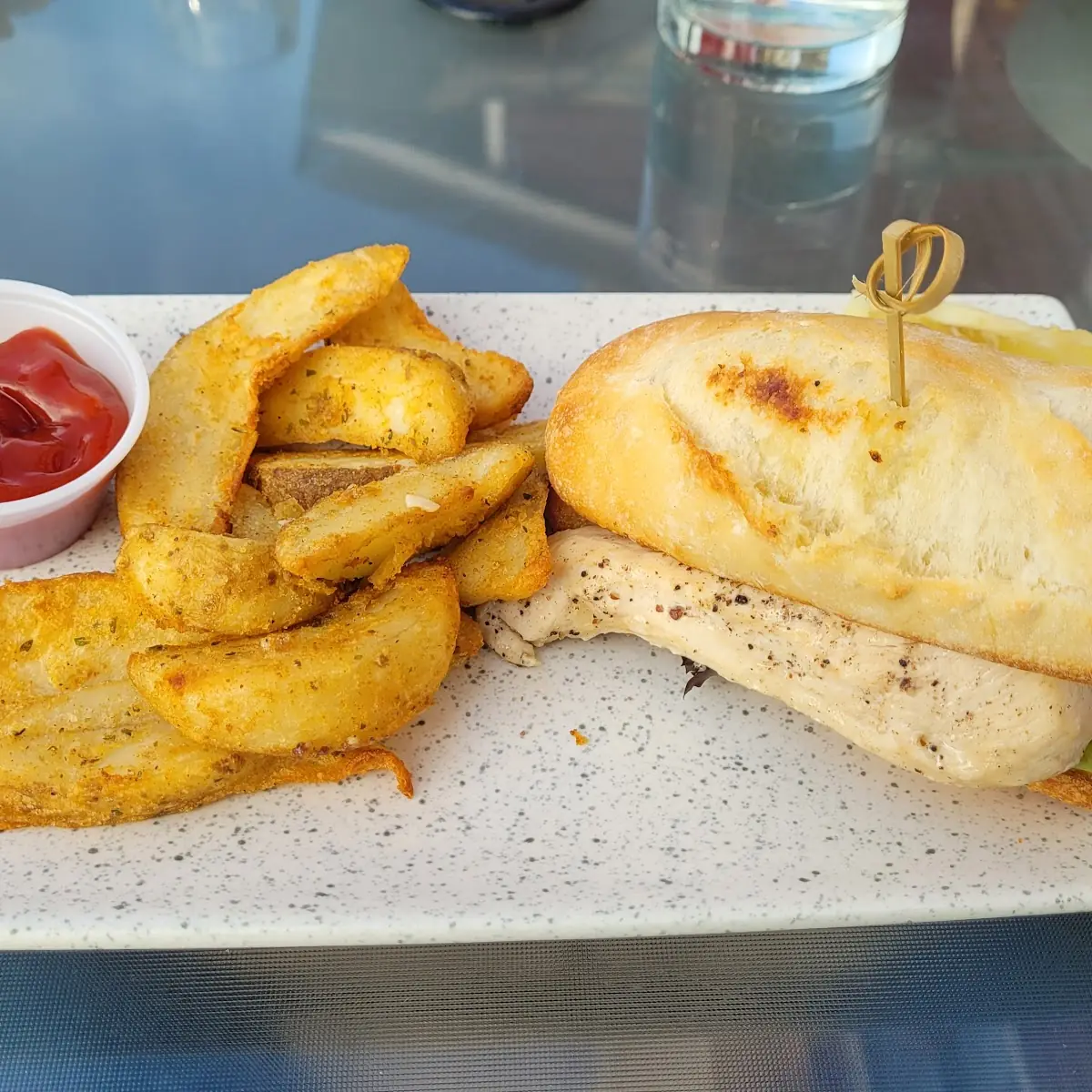Chicken Sandwich, Seasons By the Sea Bistro