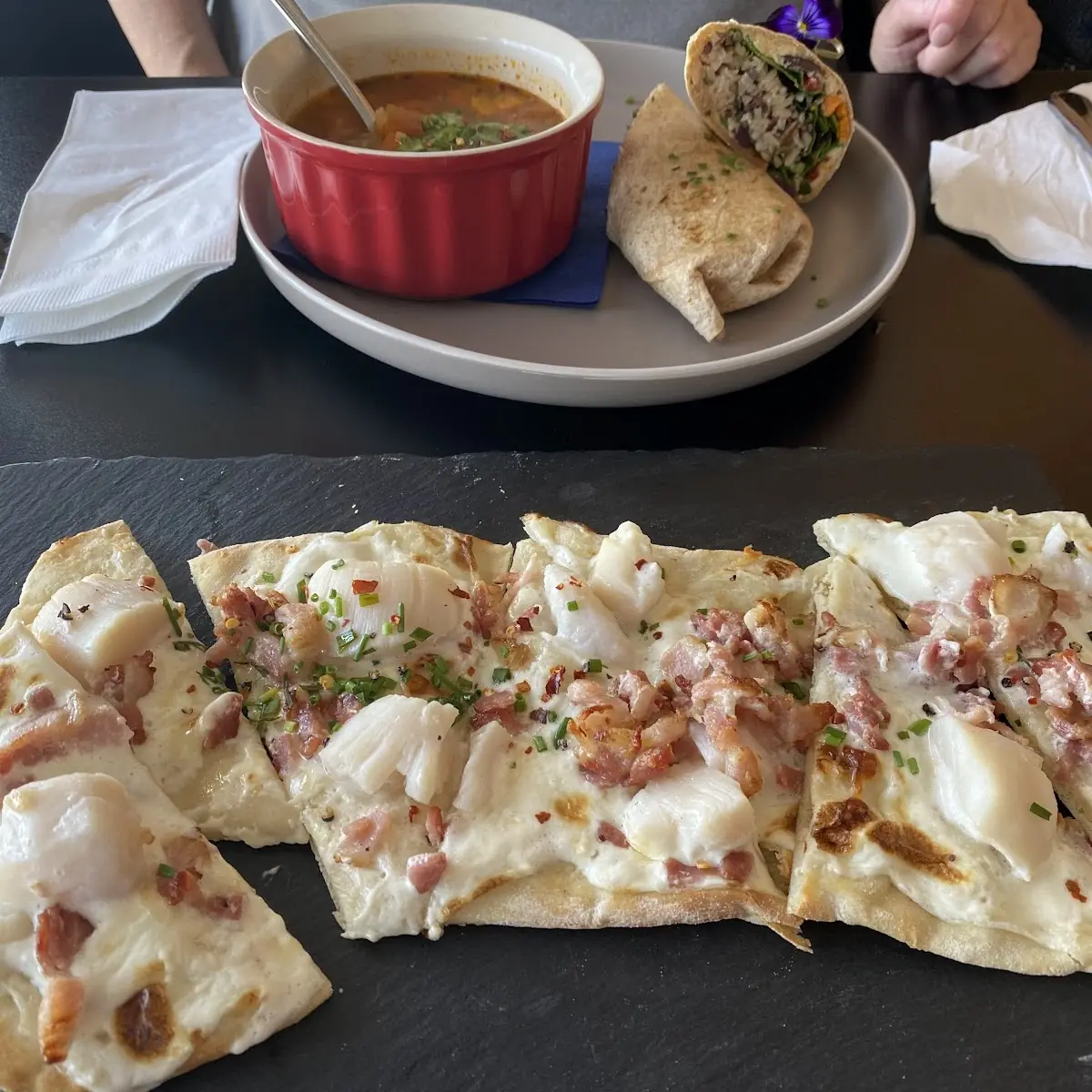 Flatbread, Seasons By the Sea Bistro