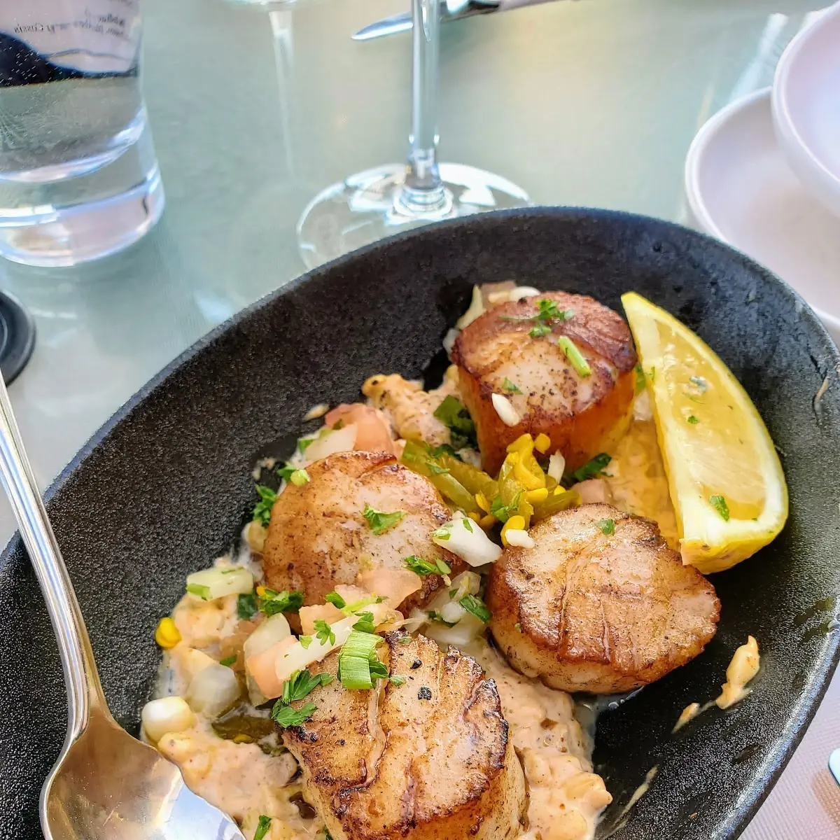 Scallops, Seasons By the Sea Bistro