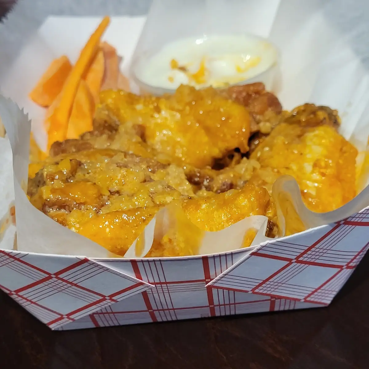 Garlic Parmesan Wings& Regular