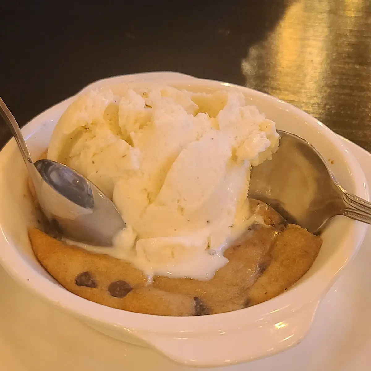 Gooey Chocolate Chip Cookie