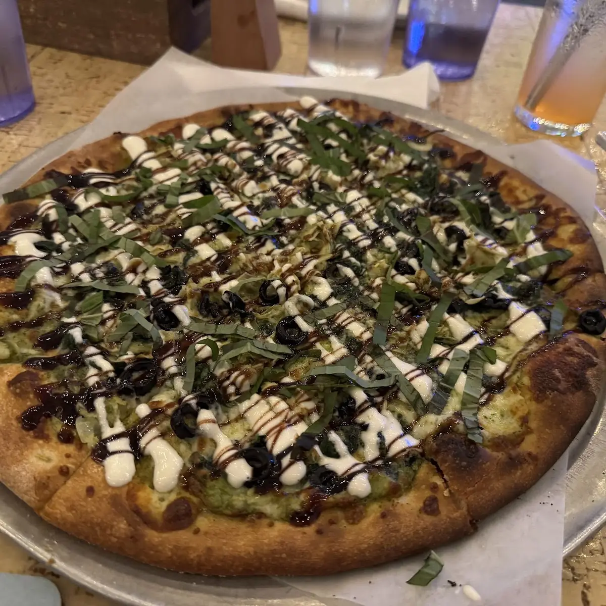 Pesto Delight Pizza