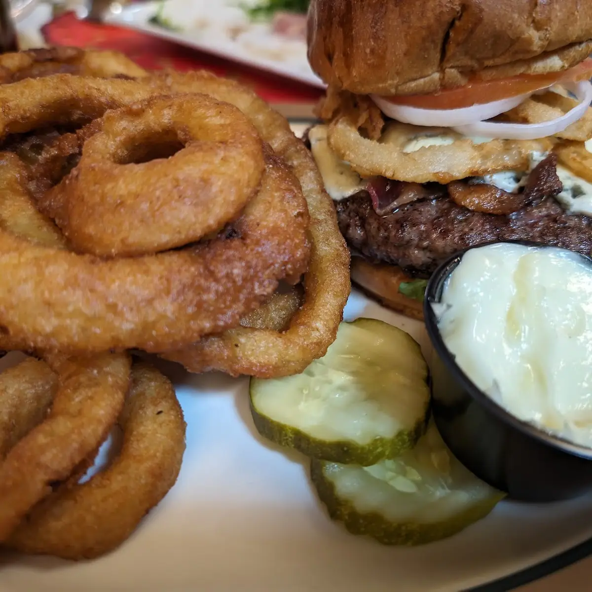 Bacon Blue Cheese Burger