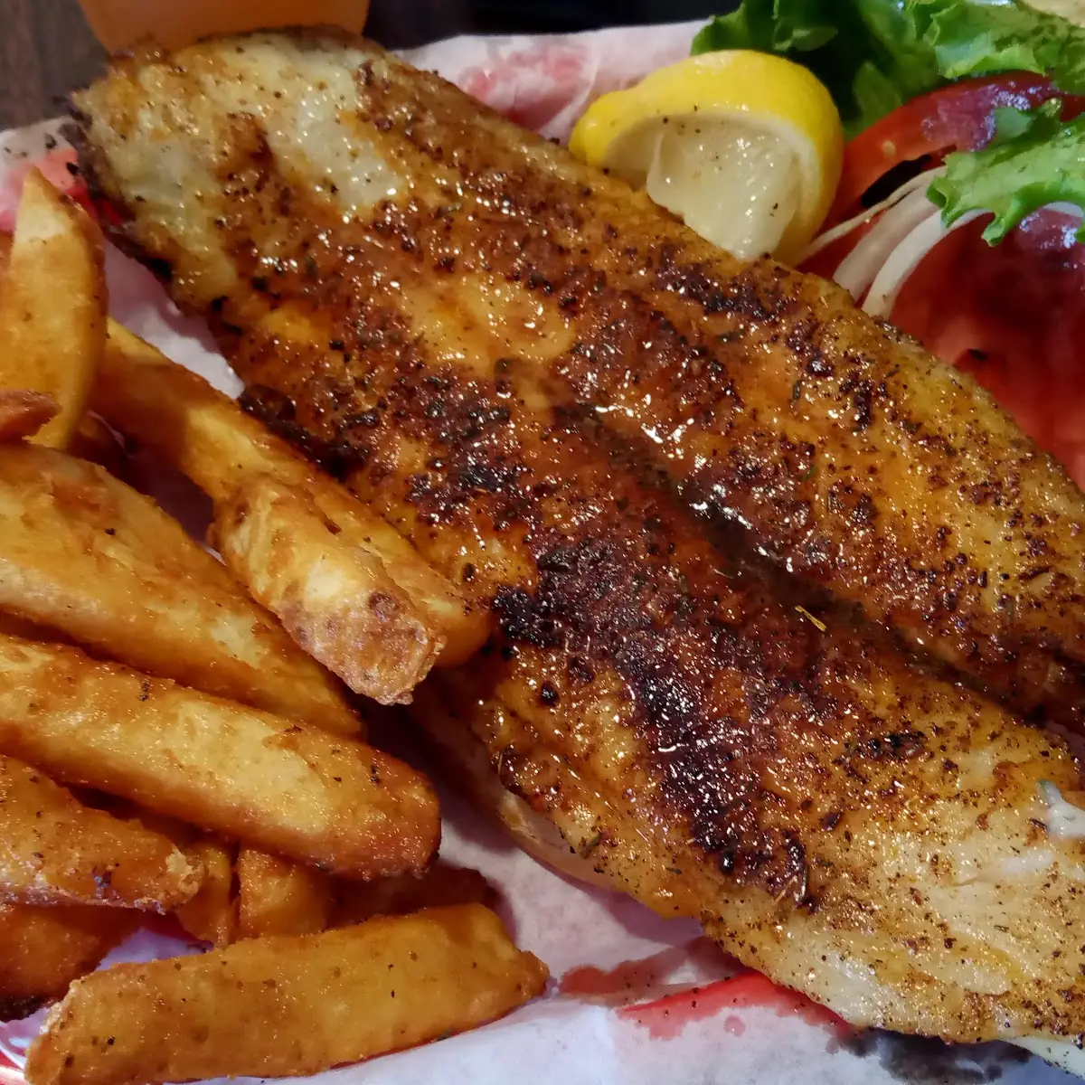 Blackened Fish Sandwich