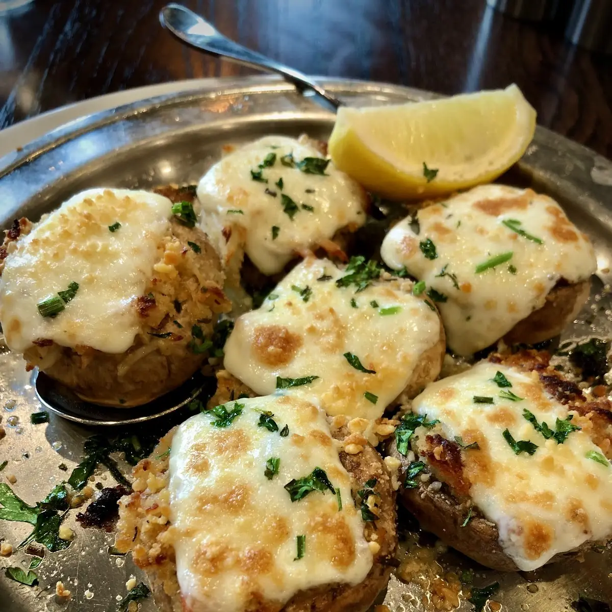 Crab Stuffed Mushrooms