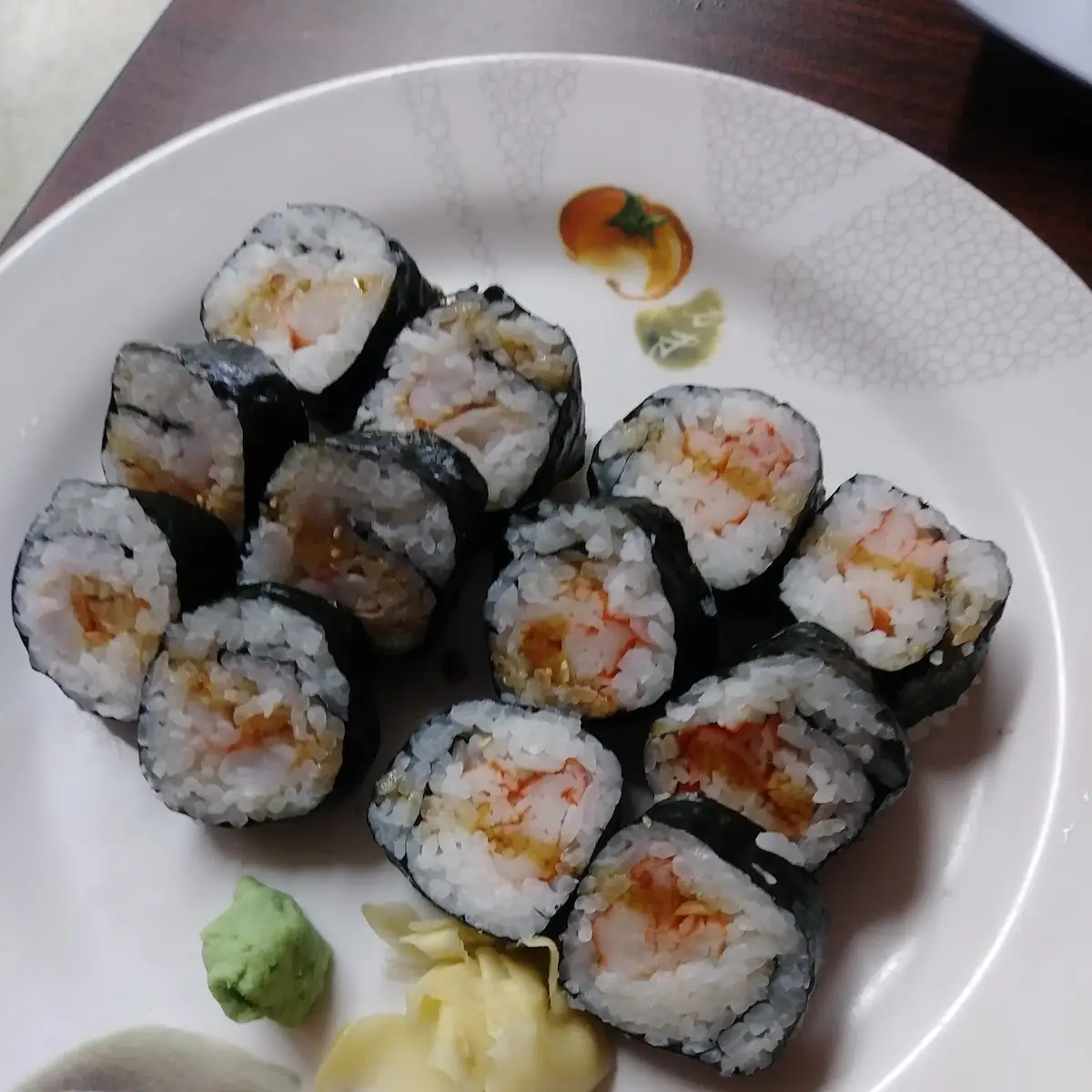 Shrimp Roll and Crab Roll