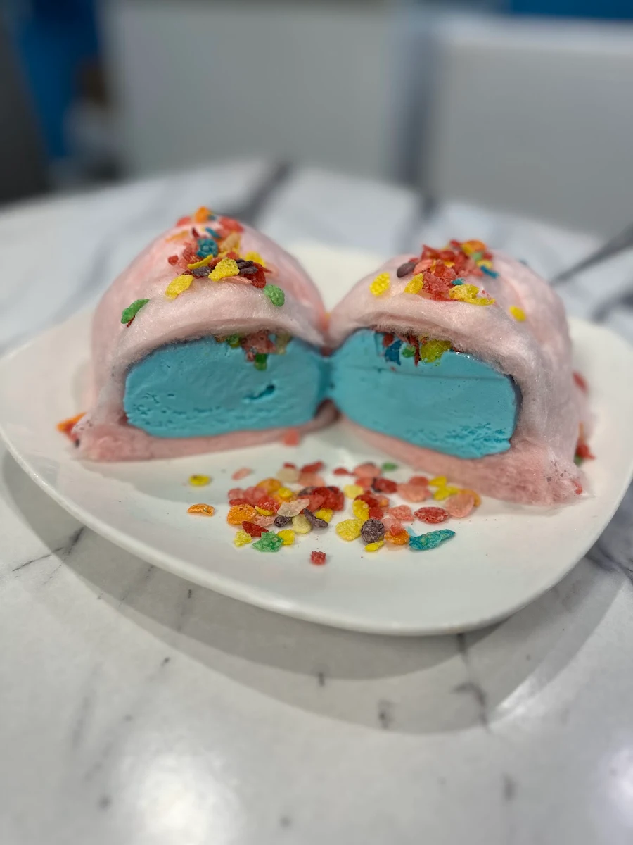 Cotton Candy Burrito
