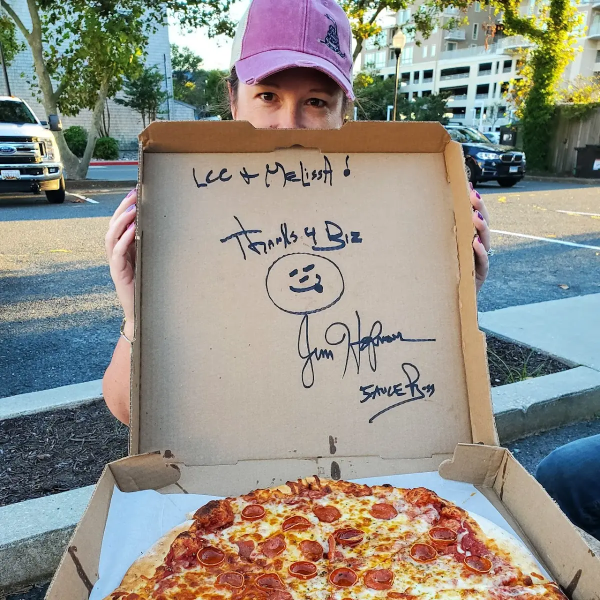 Large Pepperoni Pizza