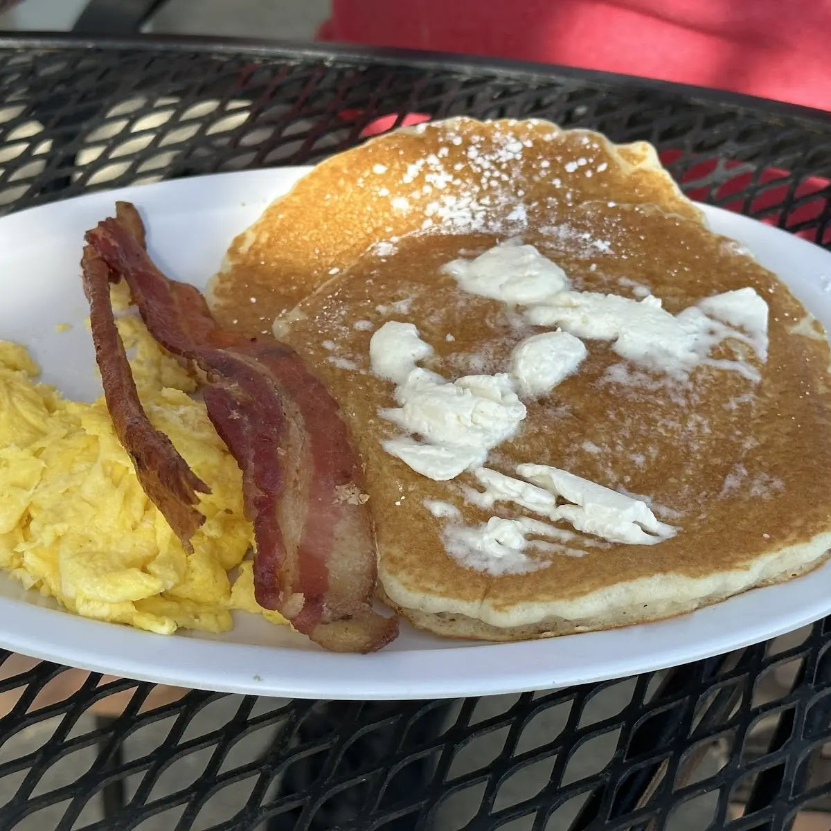 Pancakes Bacon Eggs