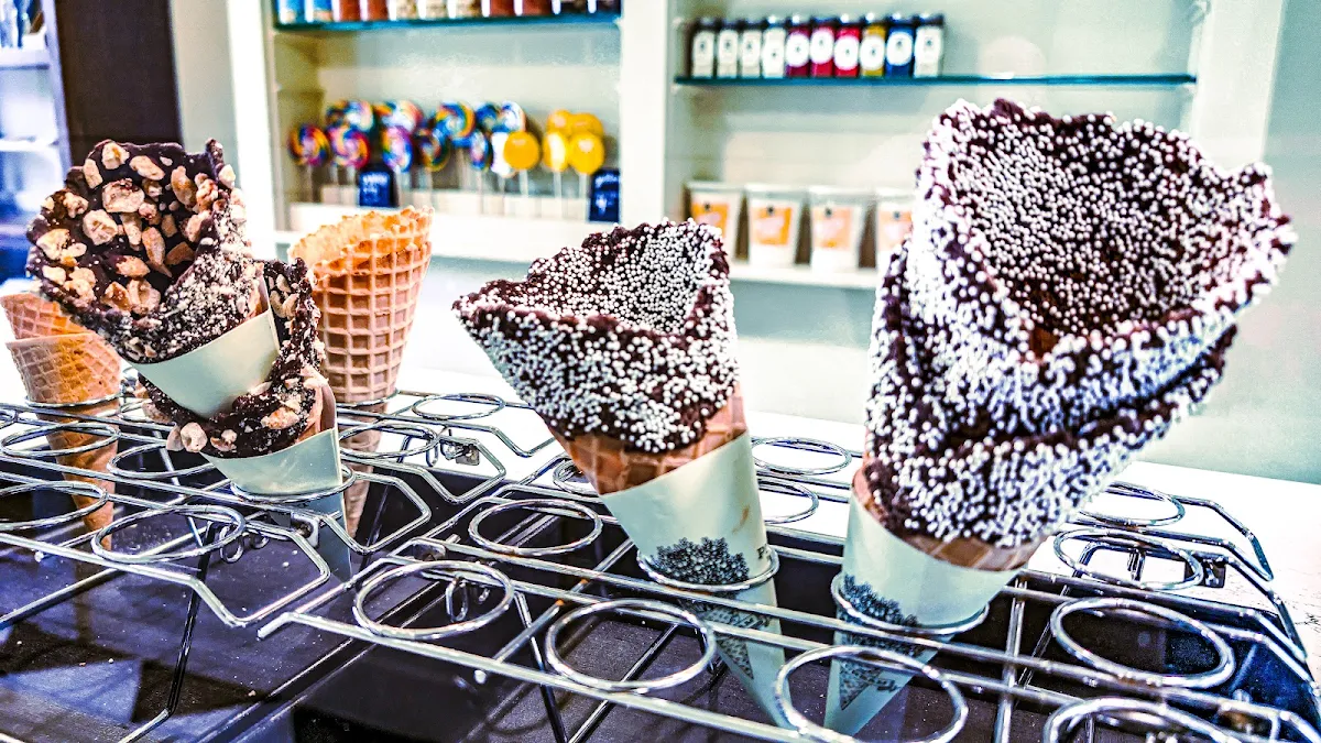 Coated Waffle Cone