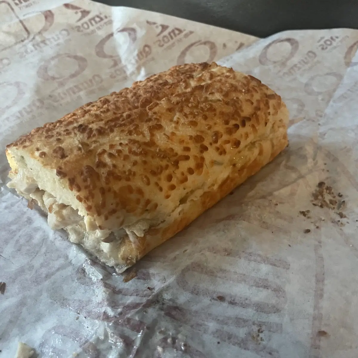 Chicken Carbonara Submarine Sandwich