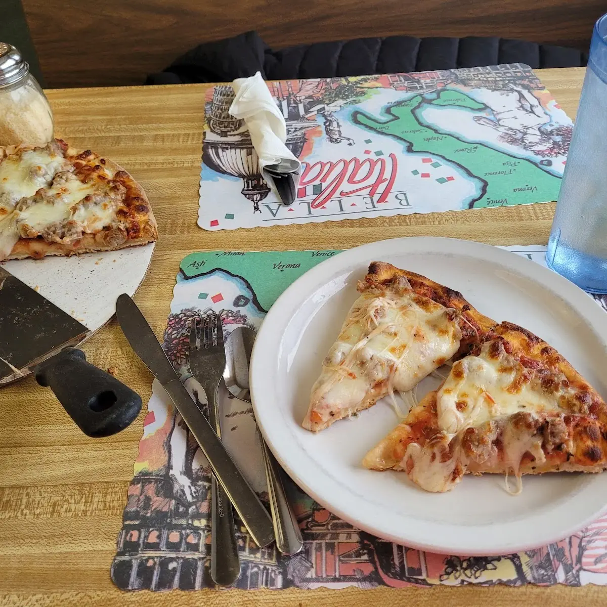10 Sausage Pizza