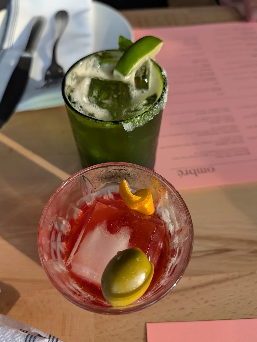 Negroni, Ombré