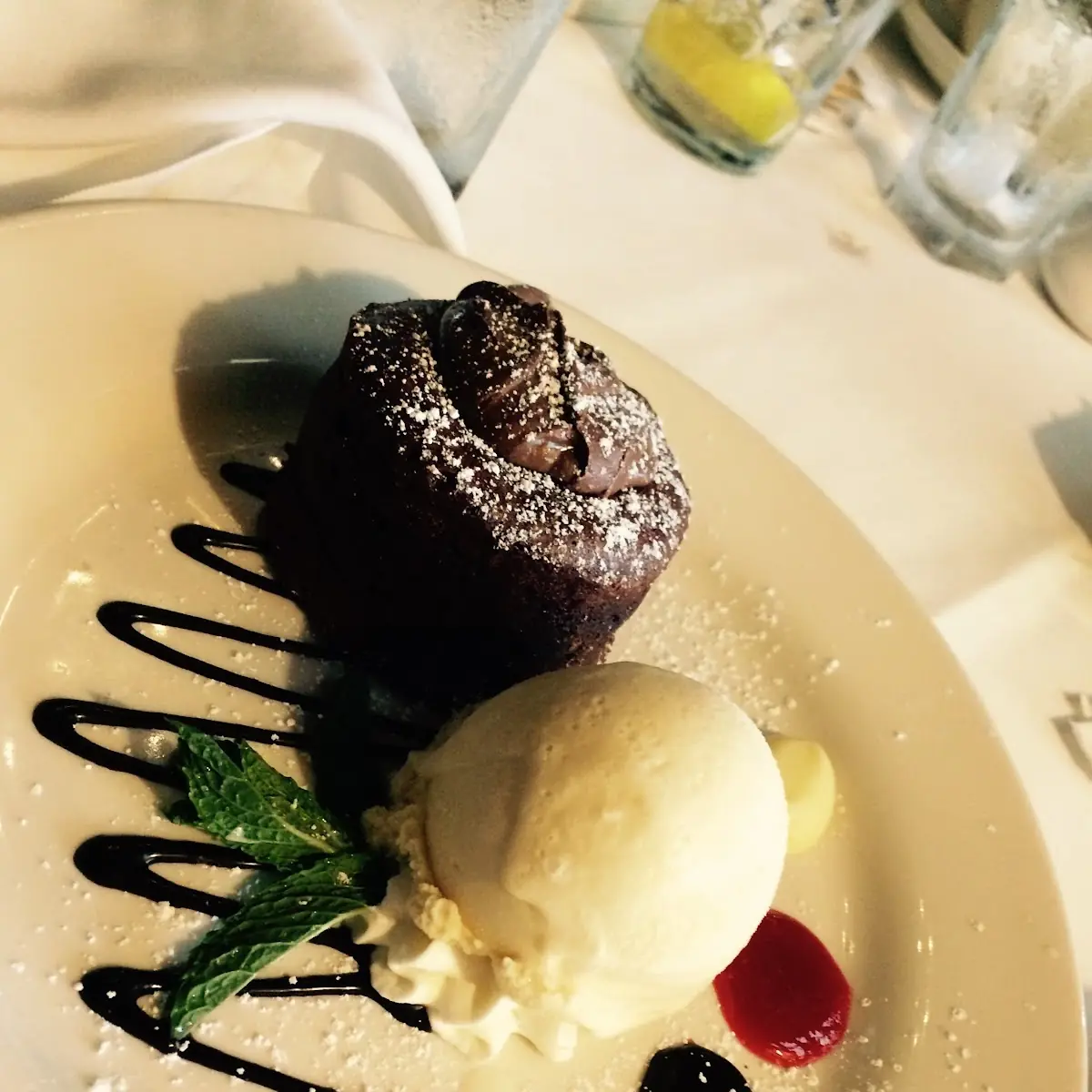 Volcano Chocolate Cake