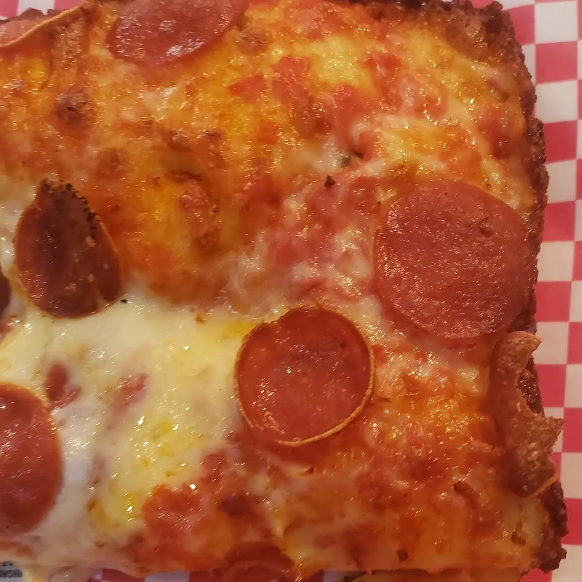 Detroit Style Pizza by the Slice