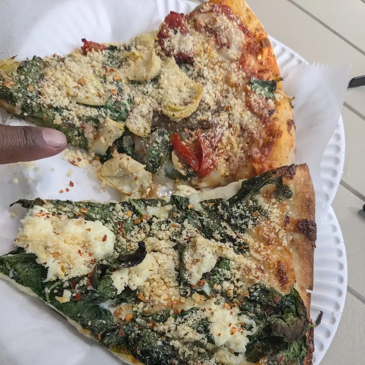 Spinach Pizza Spinaci
