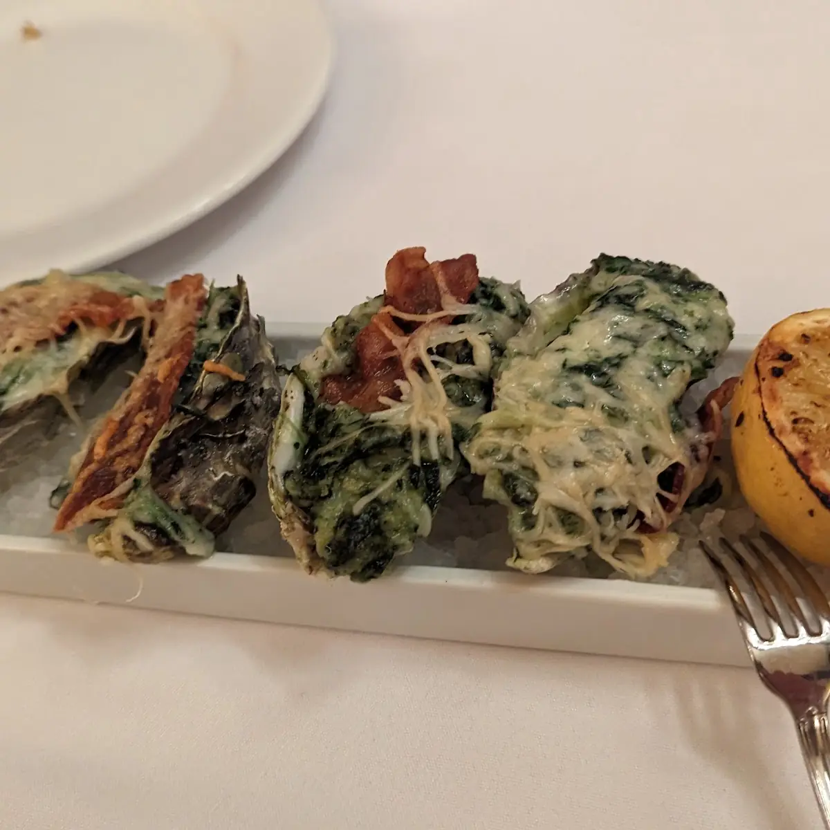 Oysters Rockefeller