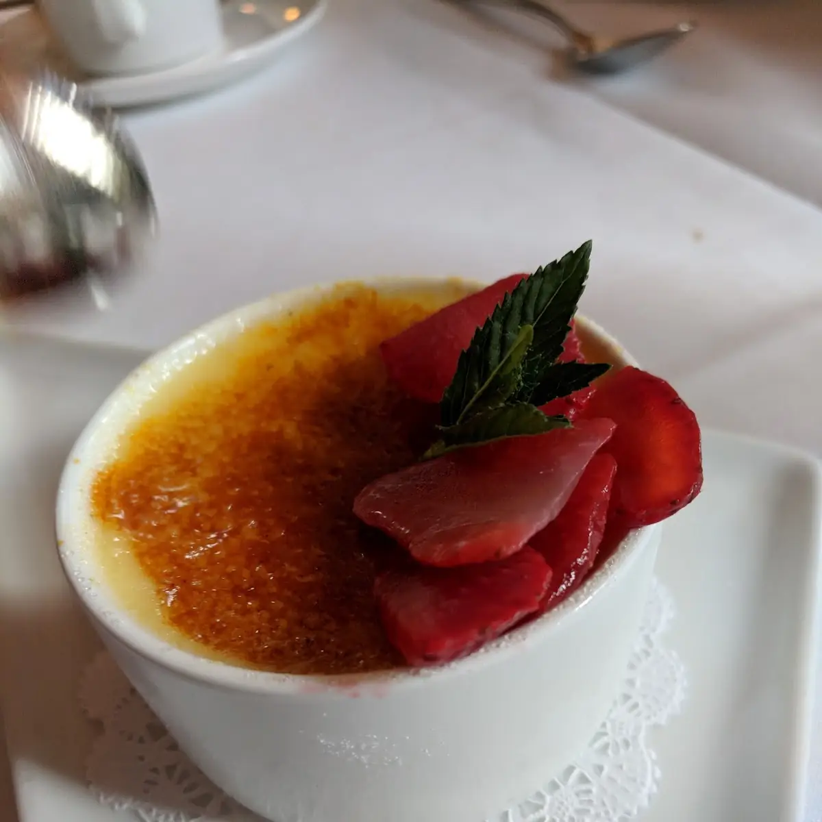Lemon Creme Brulee