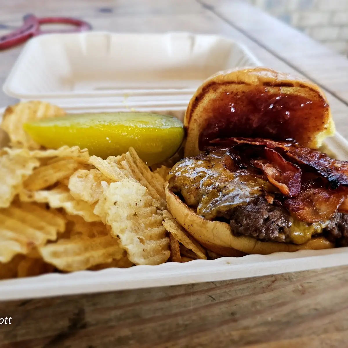 Burger and Fries