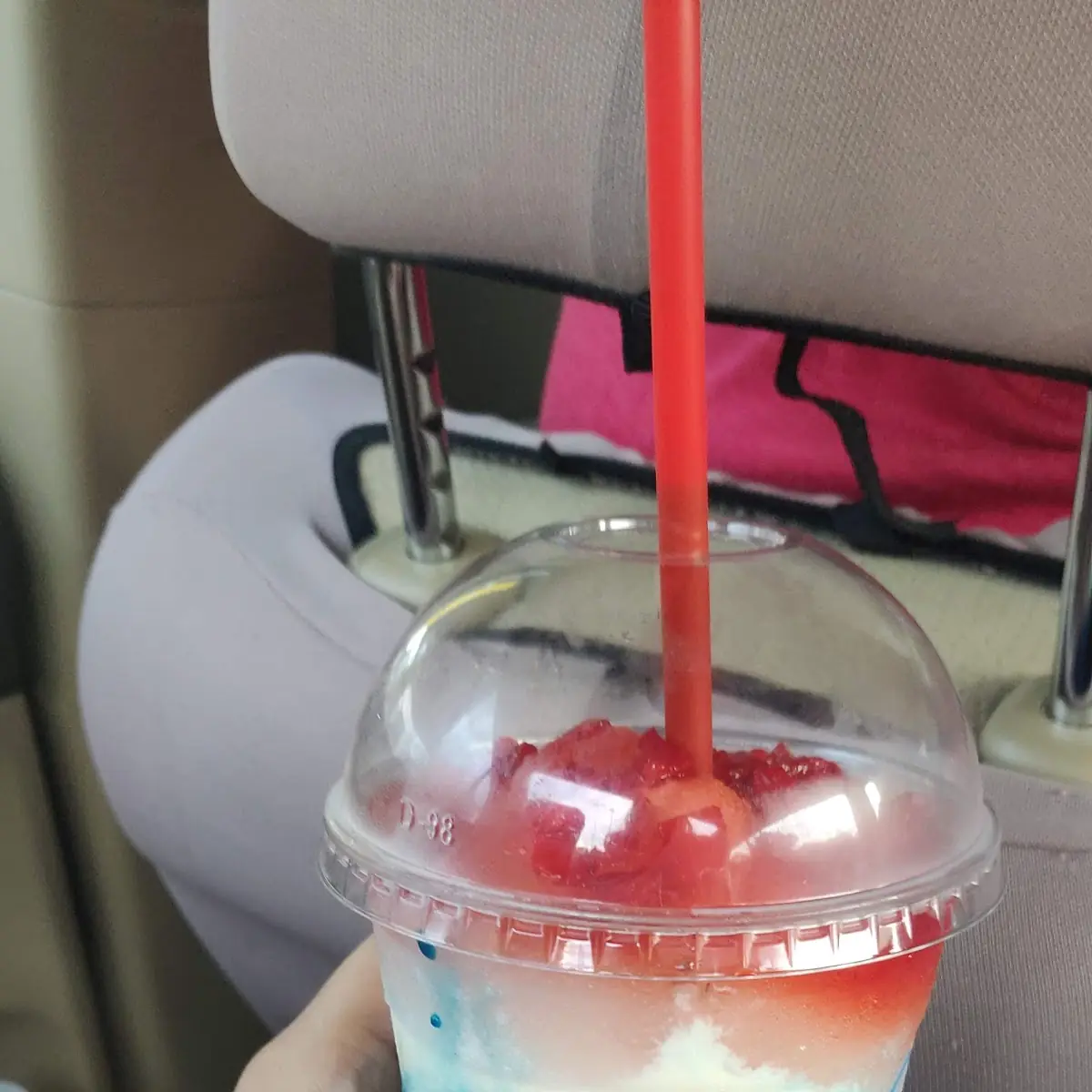 Red White and Blue Slush Float