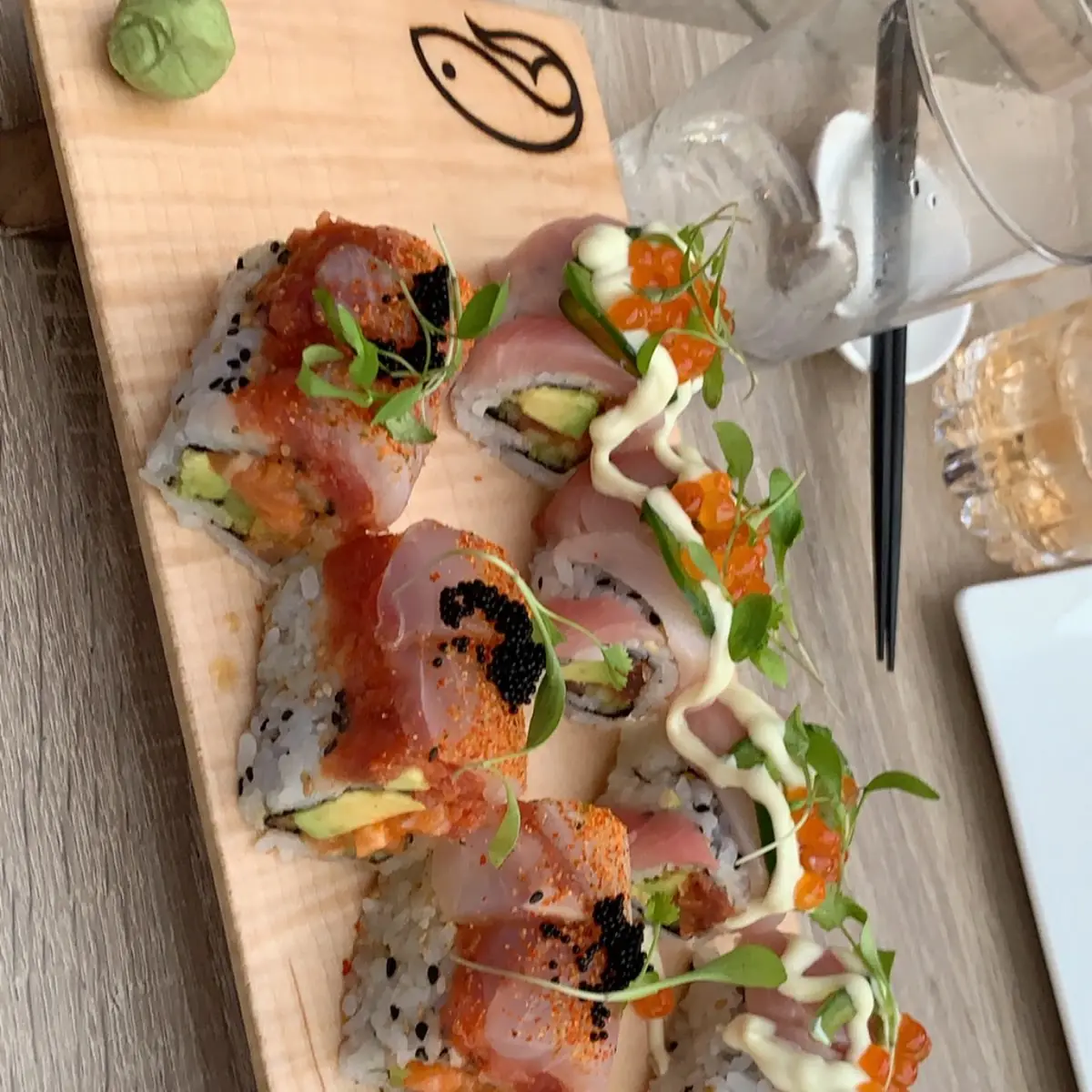 On Nye We Eat Sushi