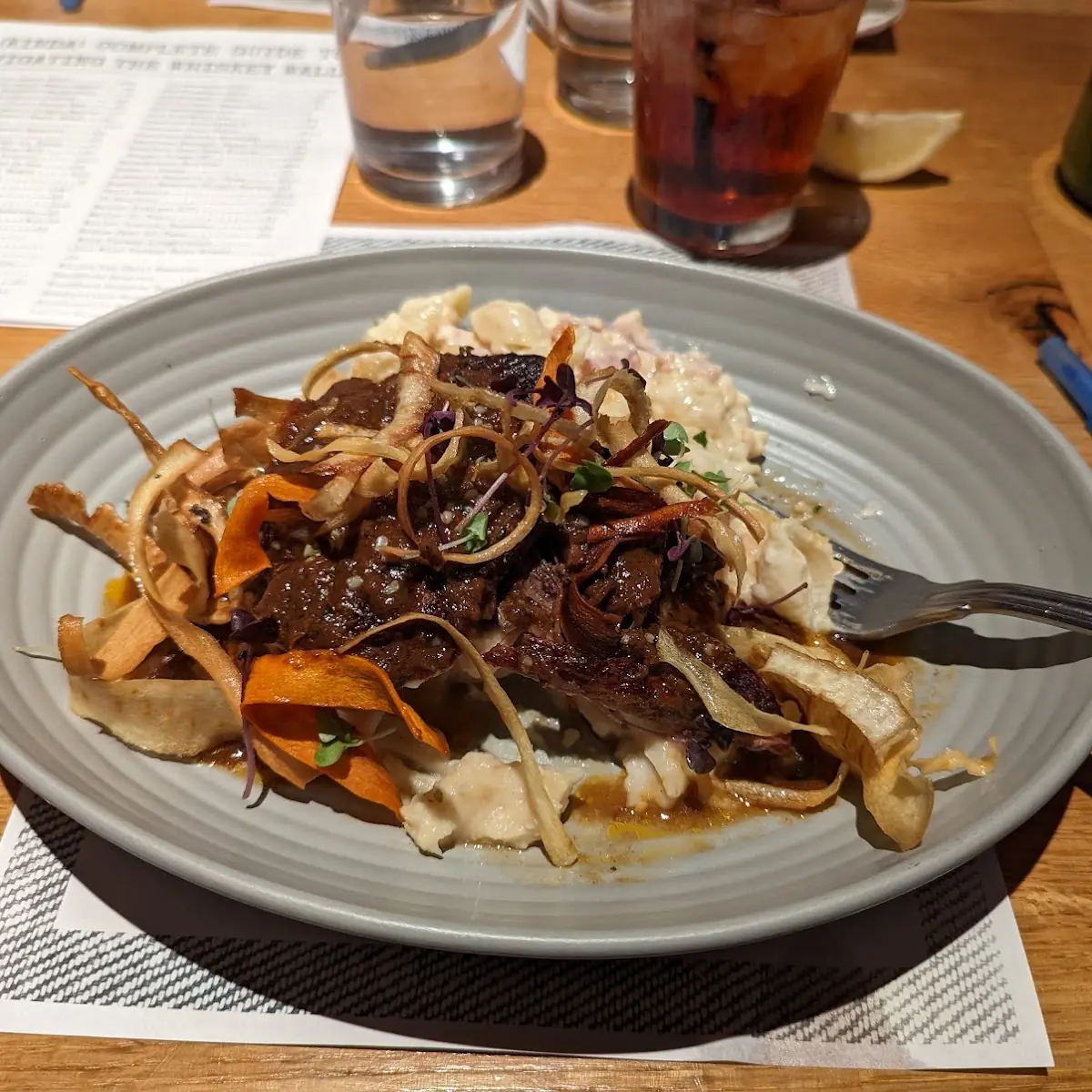 Whiskey Braised Short Rib