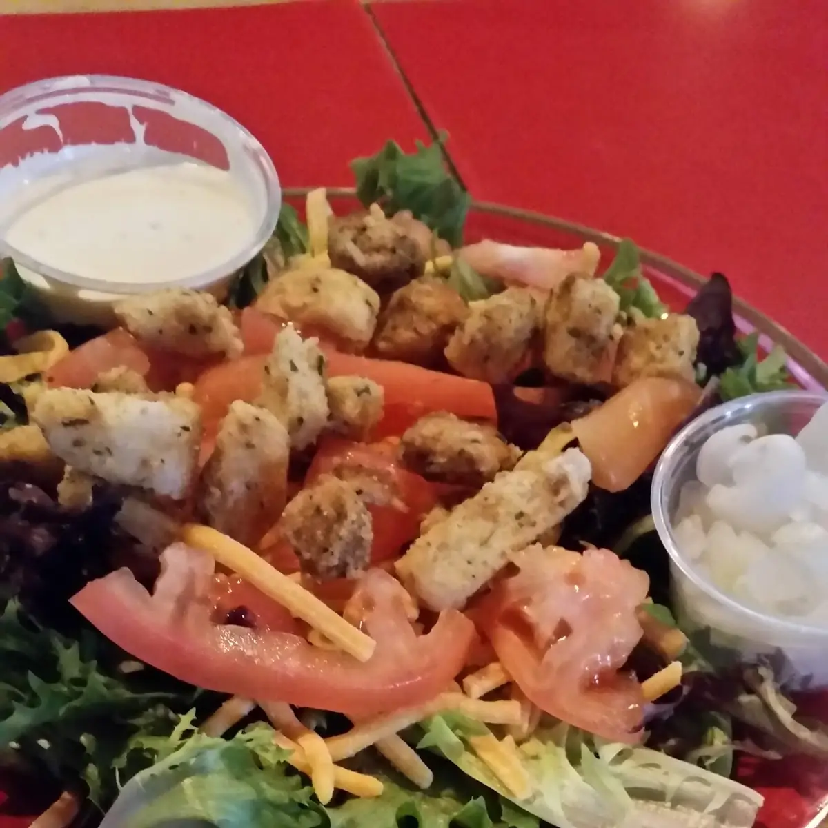 Fried Chicken Salad