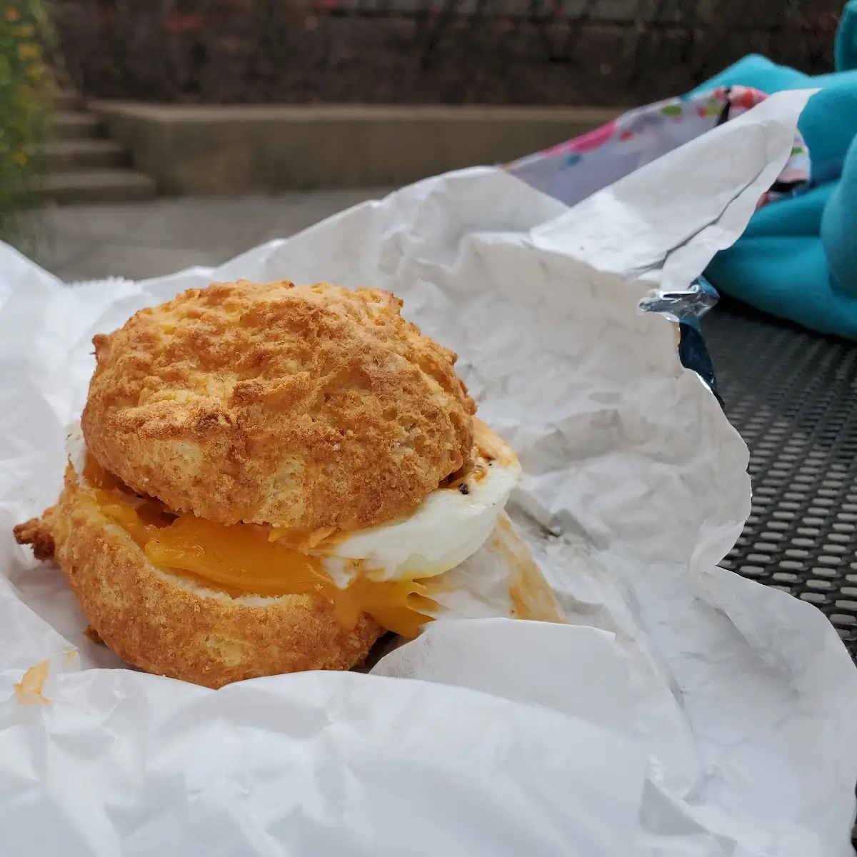 Egg & Cheese Biscuit with Ham