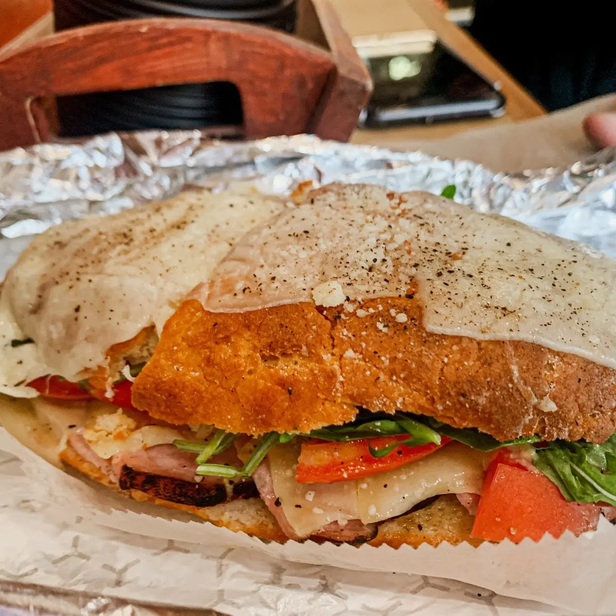 Ham and Cheese Sandwich