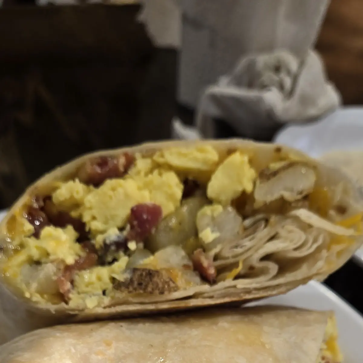 Chilaquiles Burrito