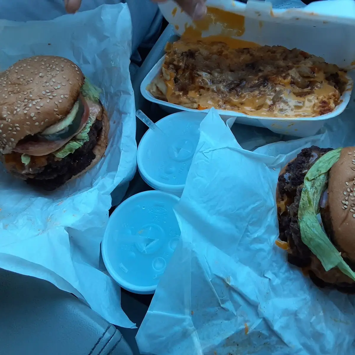 Triple Cheeseburger