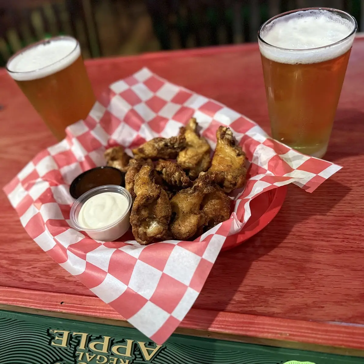 Chicken Wings and Beer