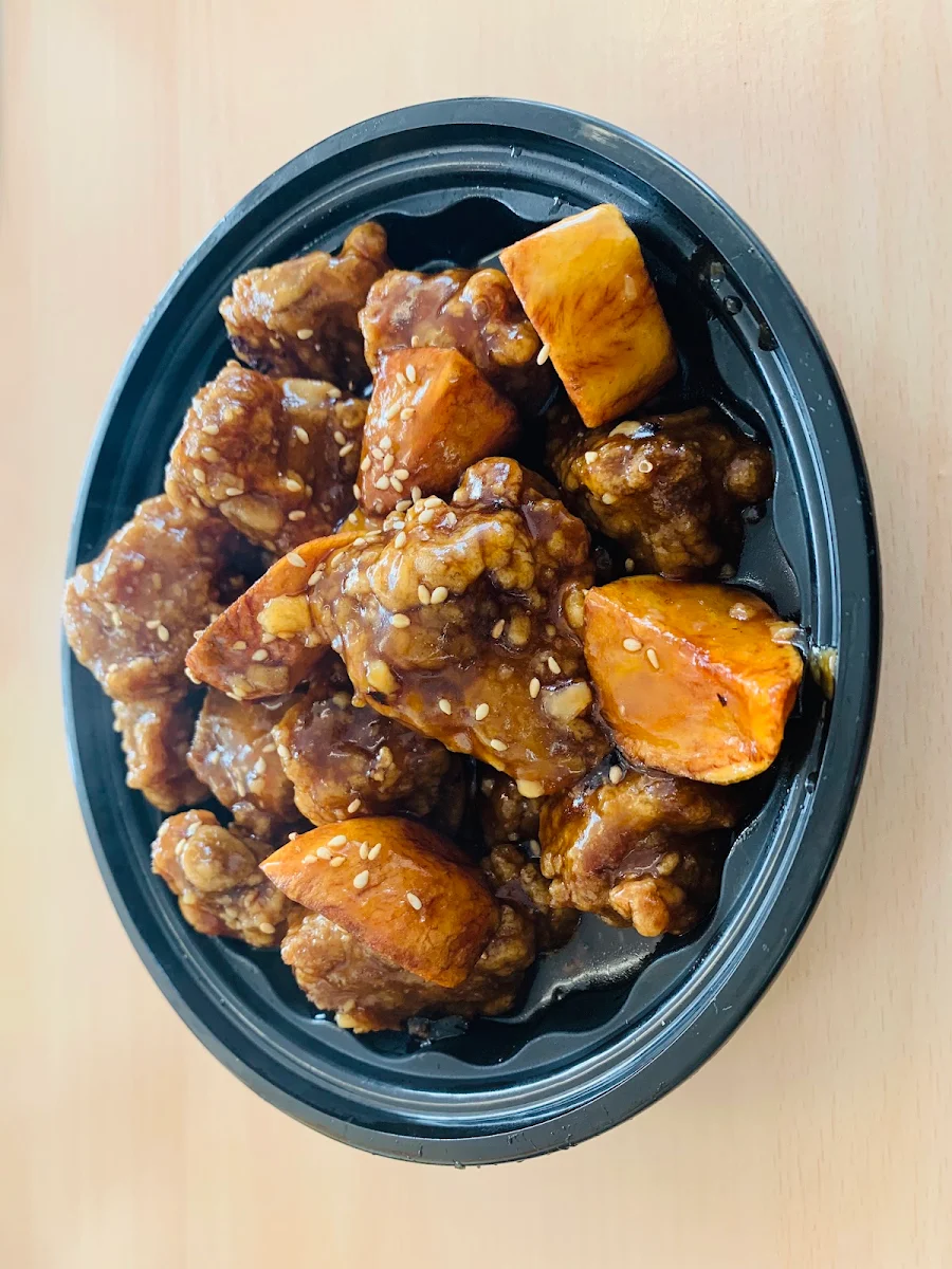 Orange Flavored Chicken or Beef, Win Chinese Food