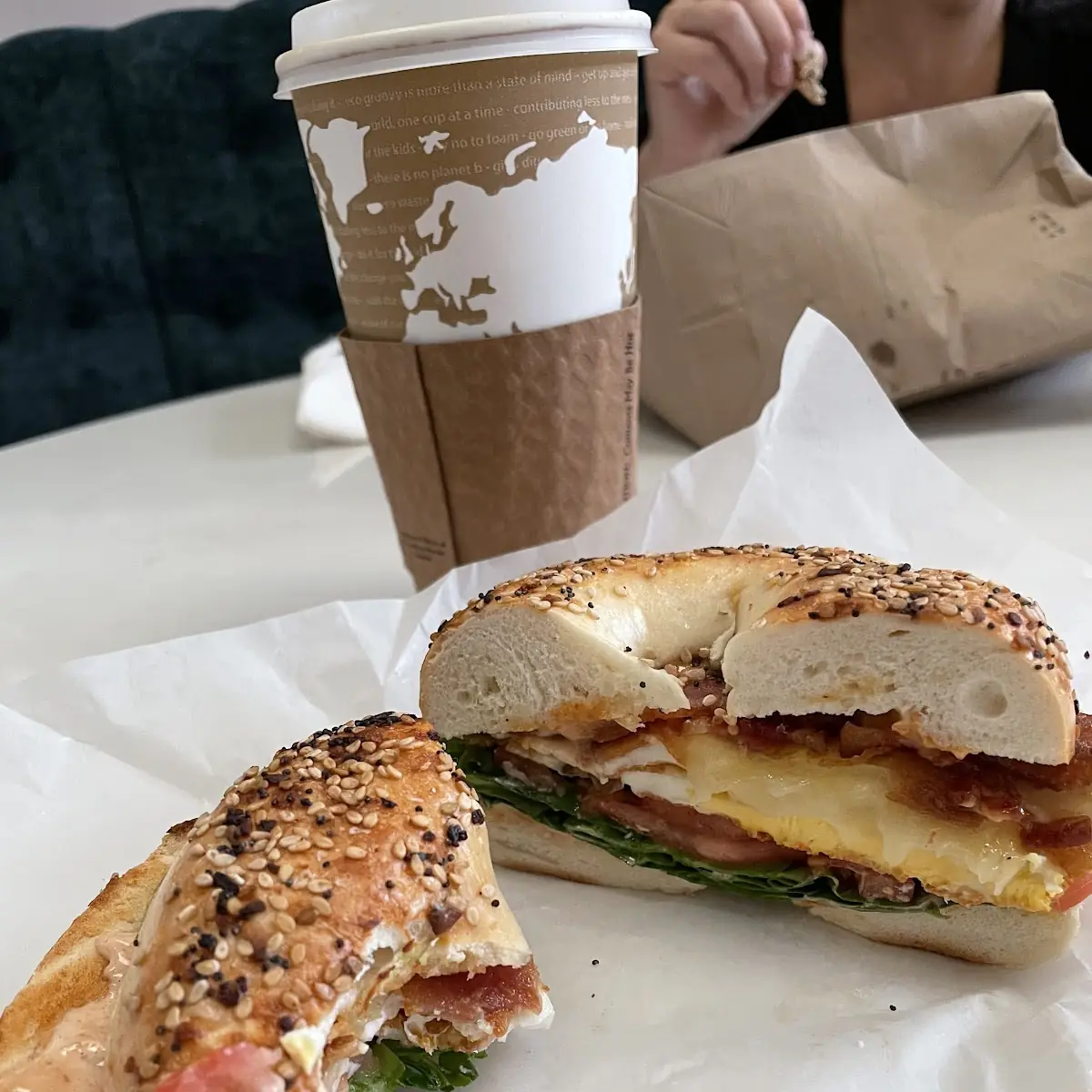 Everything Bagel Sandwich