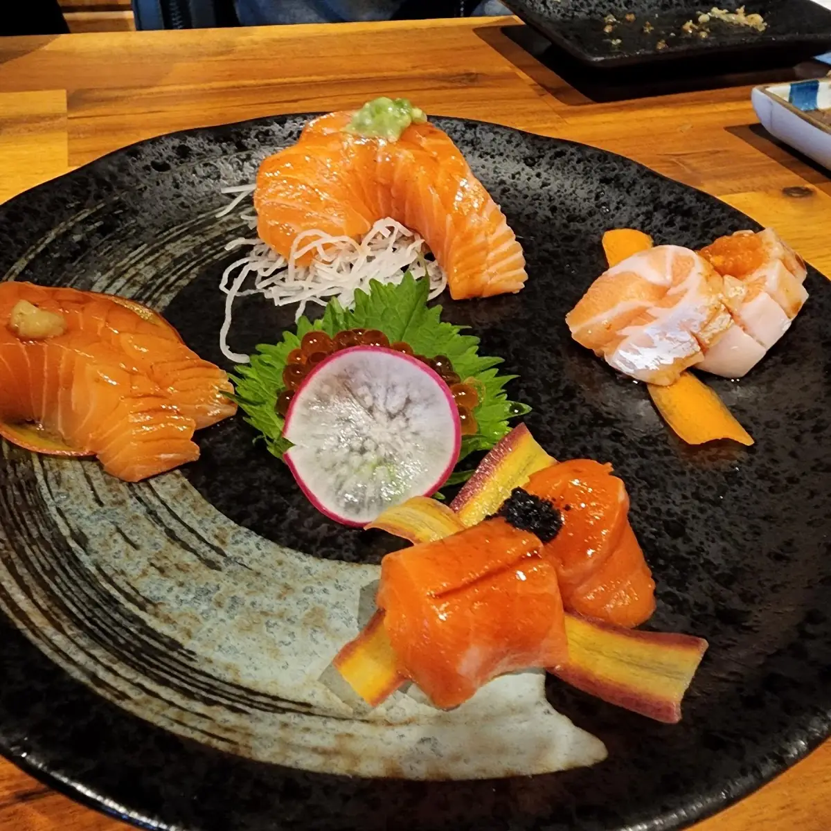 Salmon Sampler Plate