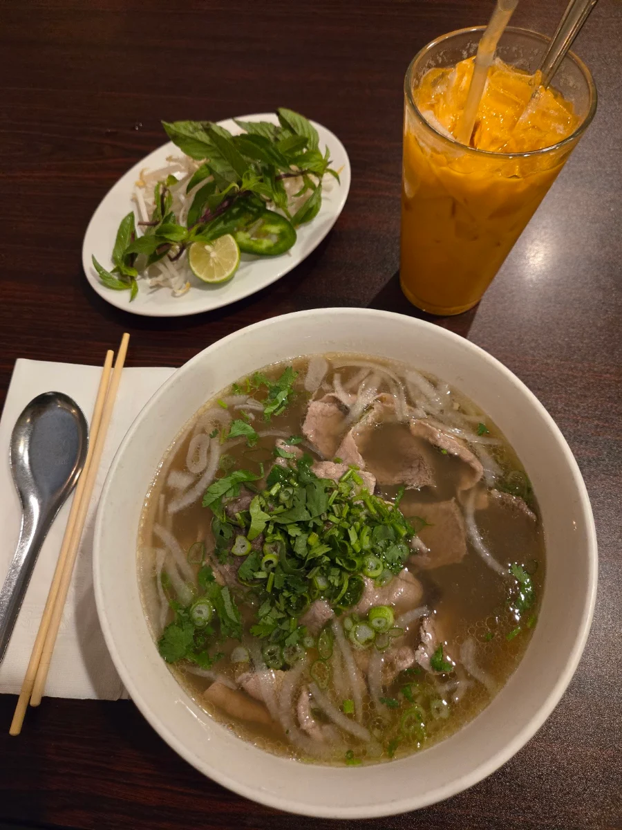 Beef Pho with Rice Noodles