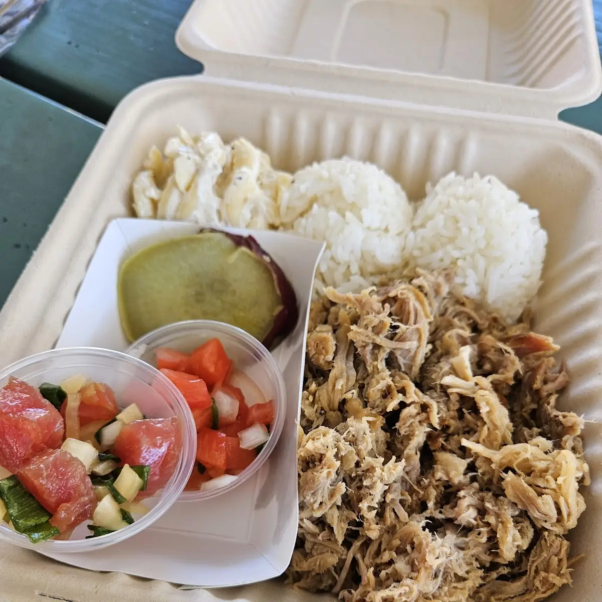 Pulled Pork Plate Lunch