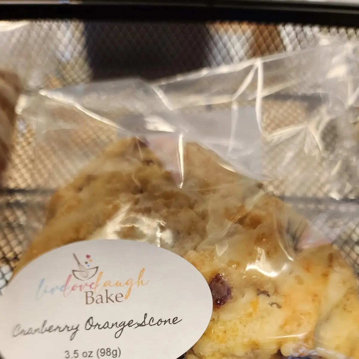 Cranberry Orange Scone