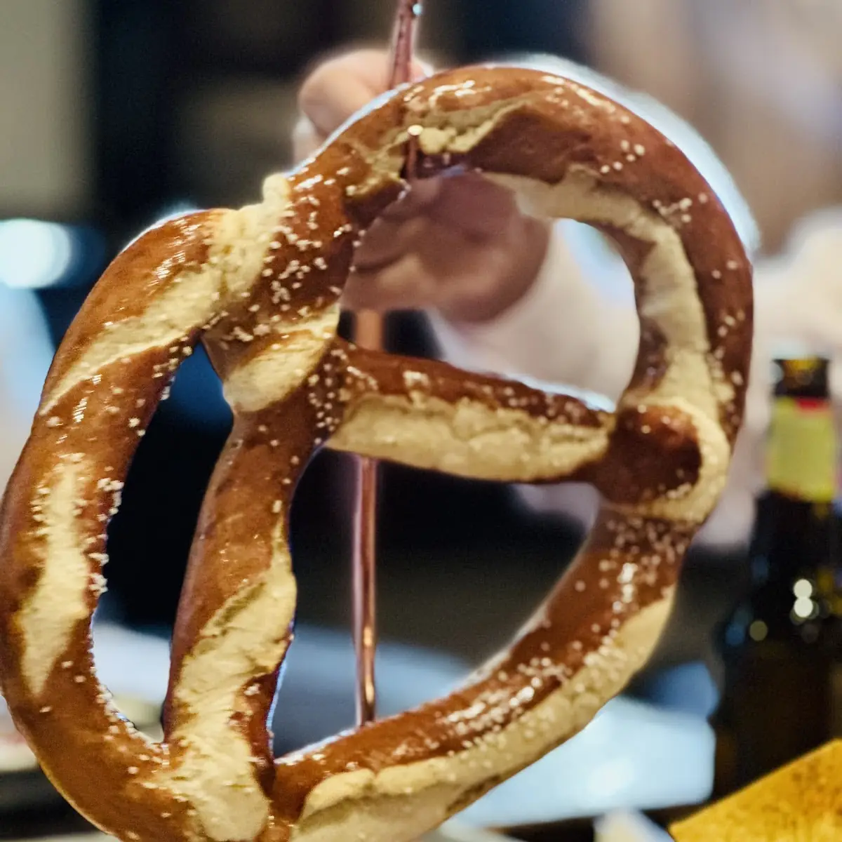 Pretzel with Beer Cheese