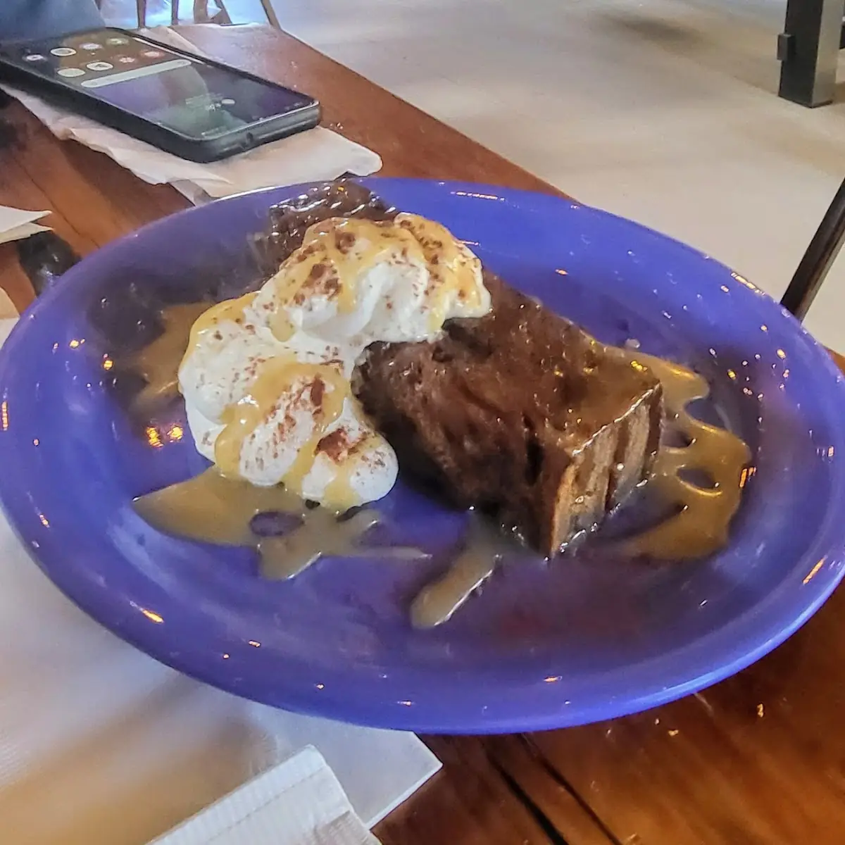 Mocha Cold Brew Bread Pudding