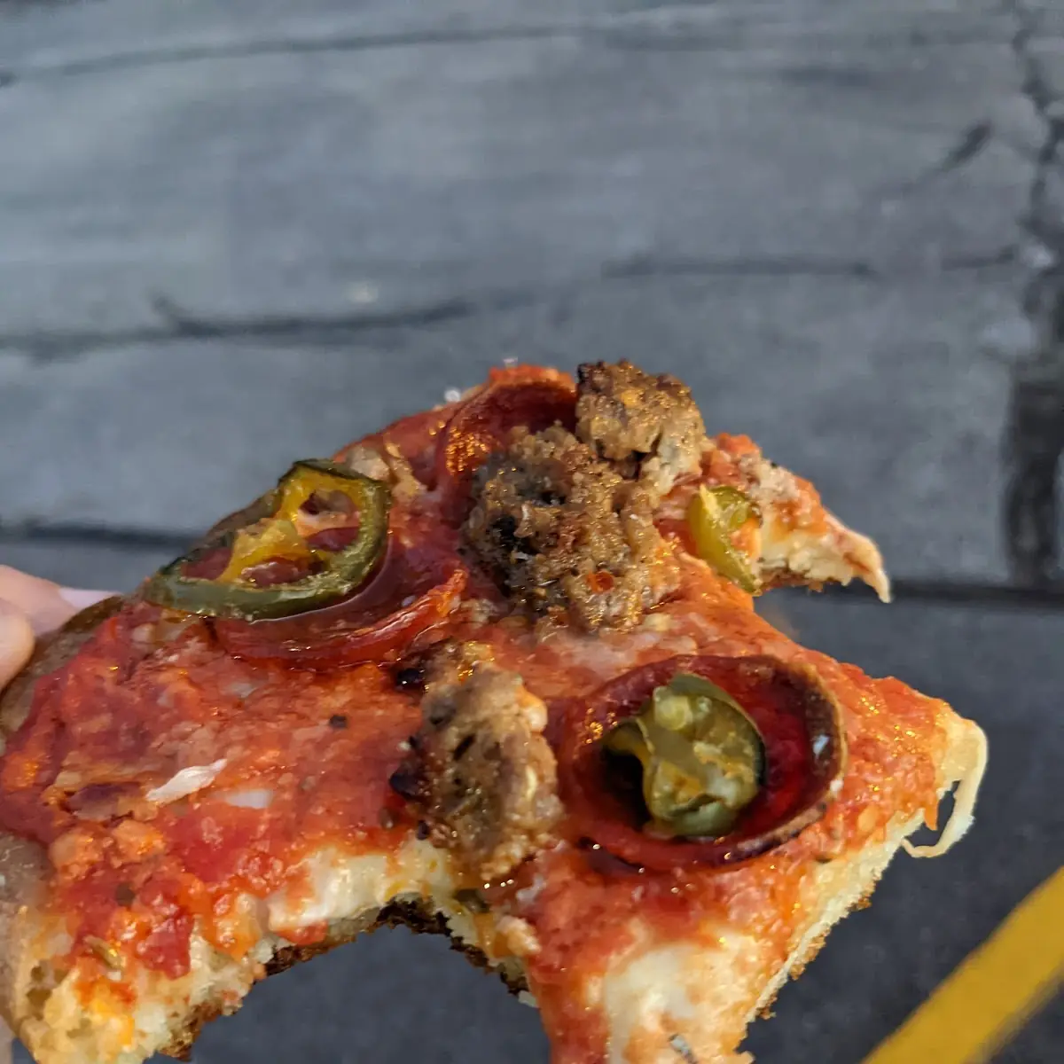Grandma Pizza Slice
