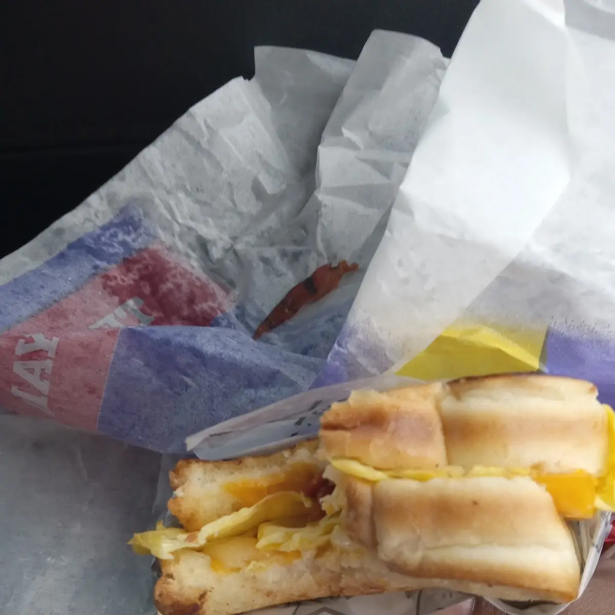 Bacon Egg and Cheese Sandwich