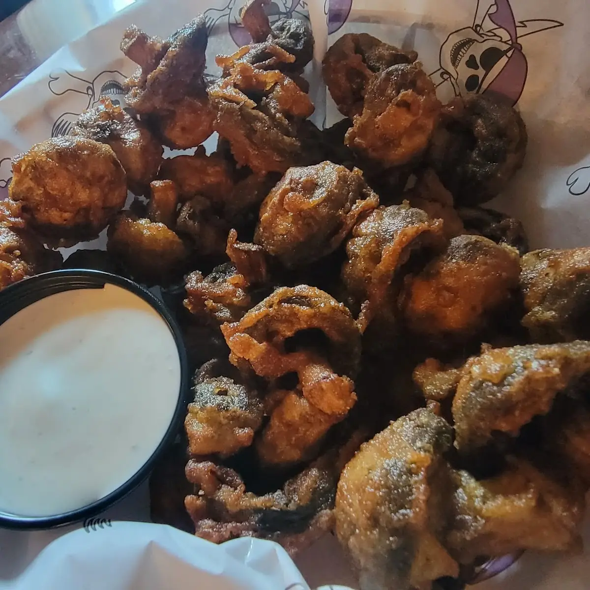 Deep Fried Mushrooms