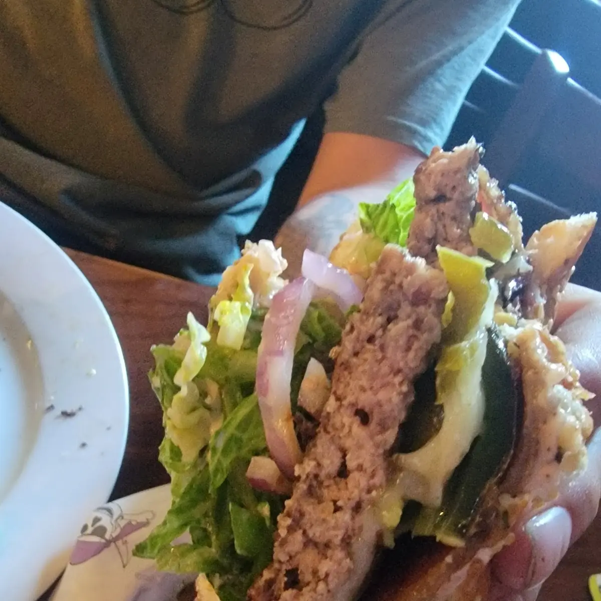 Jalapeño Pepper Bacon Burger