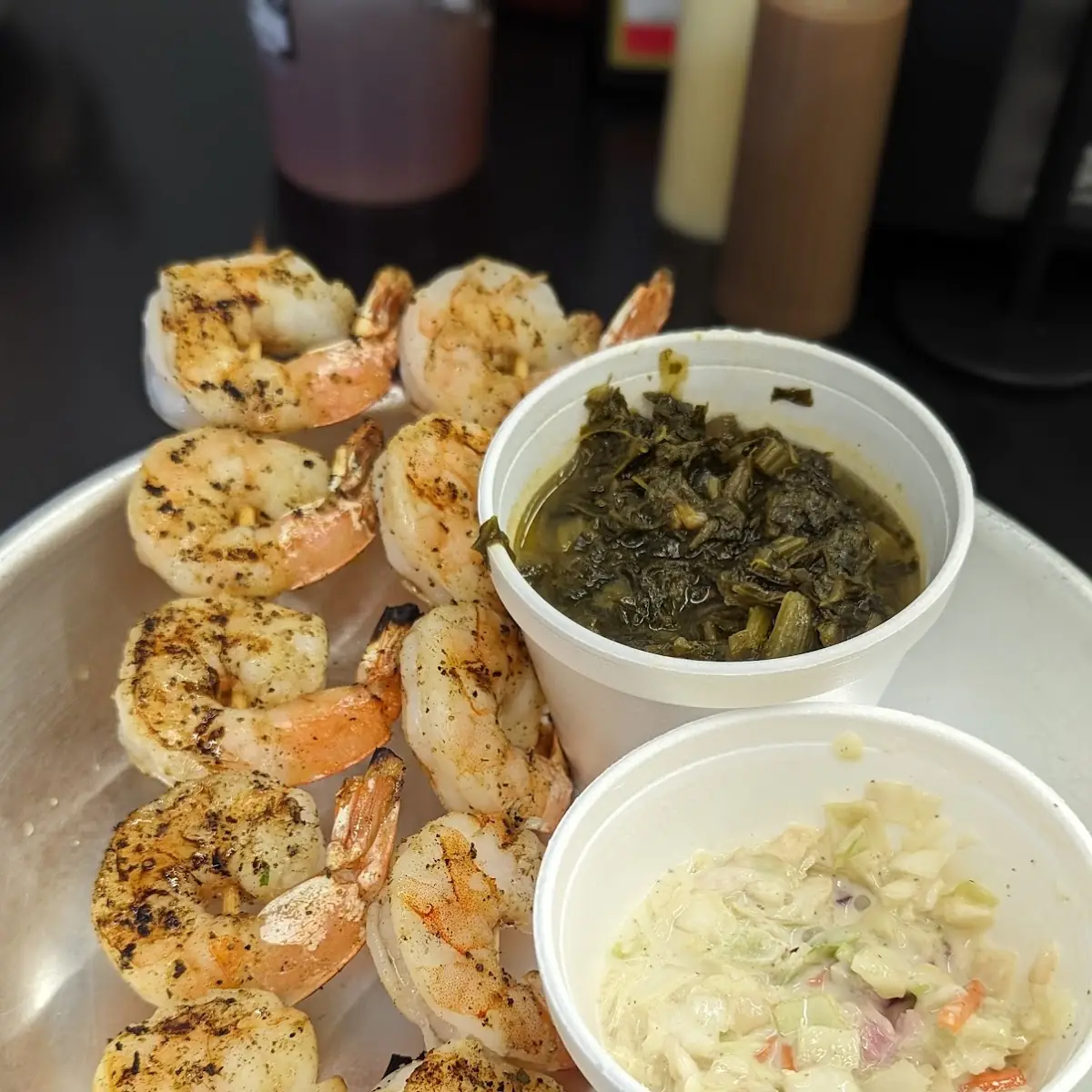 Grilled Shrimp Poboy