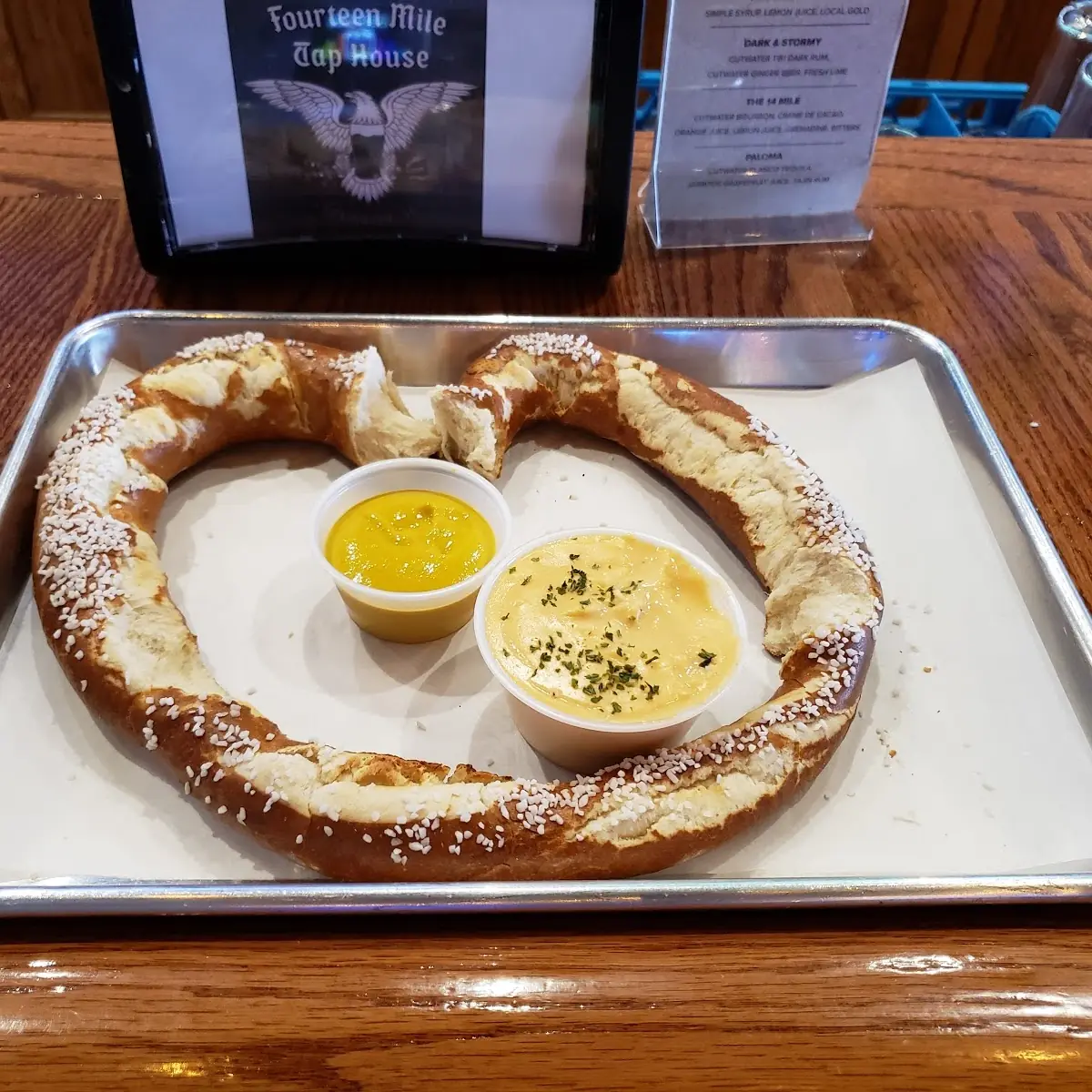 Large Bavarian Pretzel