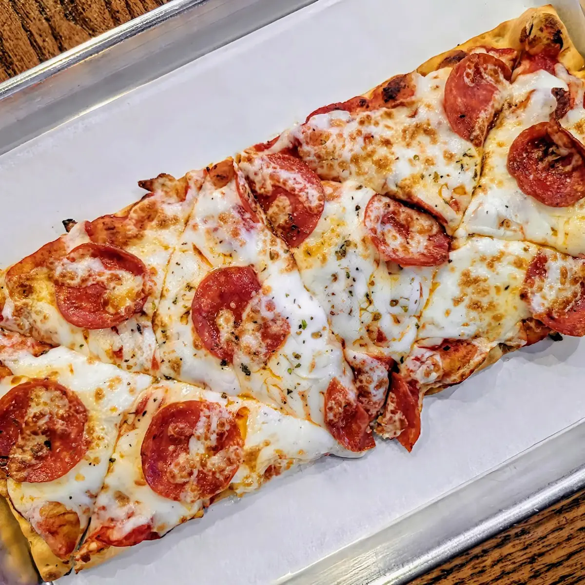 Pepperoni Flatbread Pizza