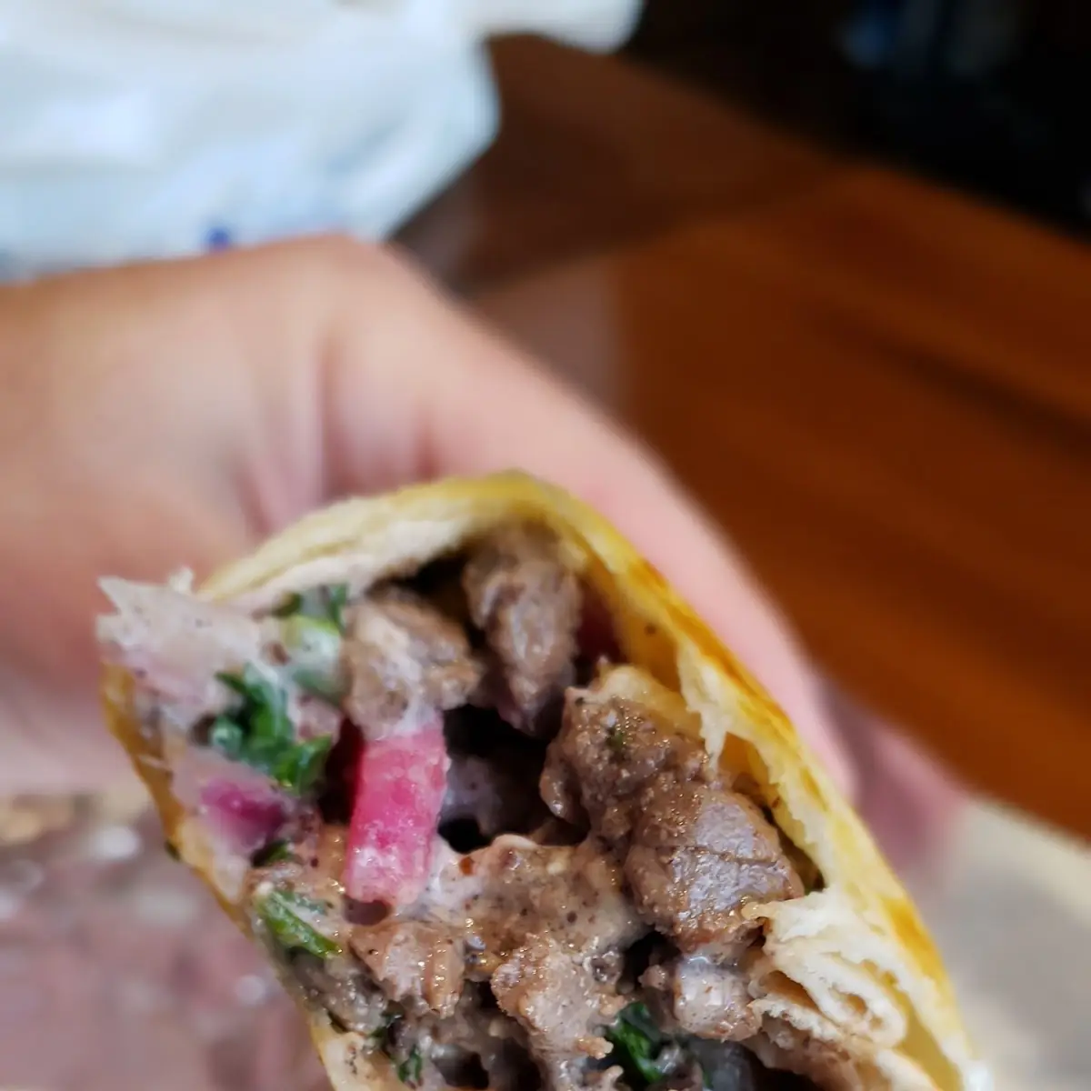Beef Shawarma Wraps
